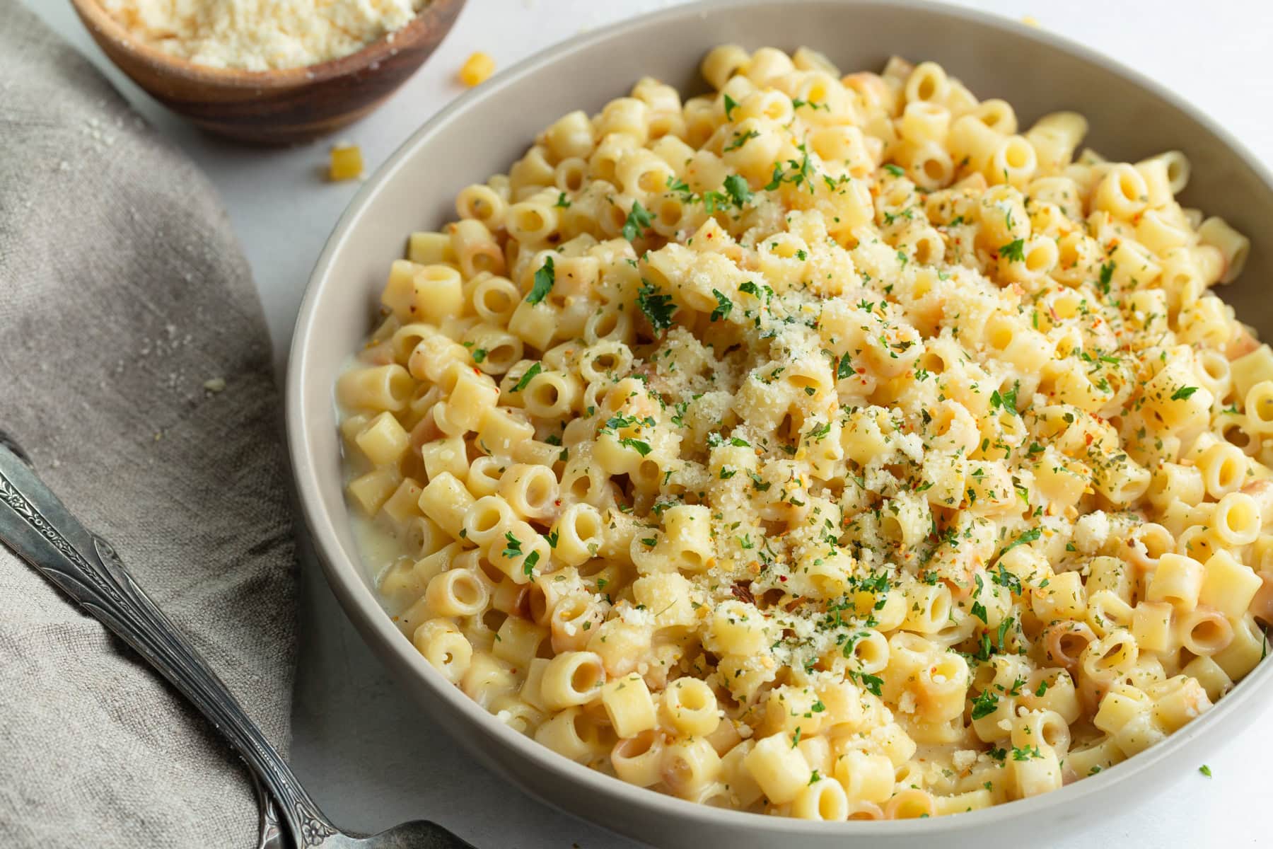 15 Minute One Pot Parmesan Garlic Butter Pasta