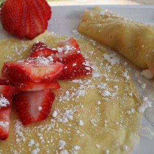 Lemon Crepes ohsweetbasil.com