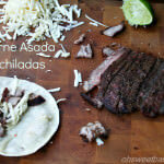 Carne Asada Enchiladas