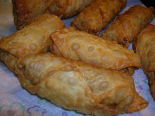 Indian Potato Spring Rolls