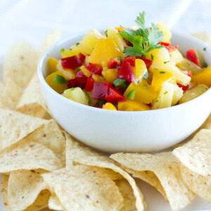 Peach Pineapple Salsa