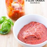 Are you looking for a homemade pizza sauce recipe that tastes not only just as good as your favorite pizzeria but in fact it's even better? This is it!