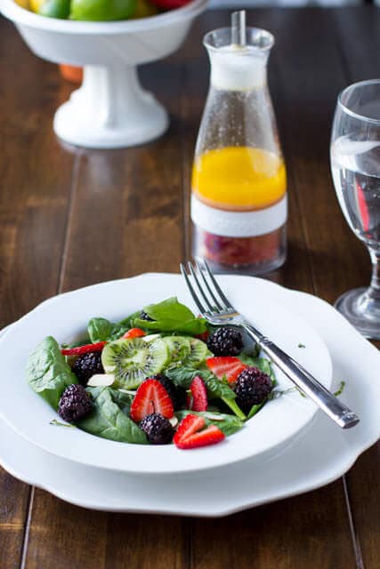 White Balsamic Berry Salad Image
