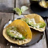 Grilled Avocado tacos, an absolute must this summer! They may not look like much, but trust me before you know it you'll be shoveling your 5th taco in your mouth ohsweetbasil.com_-2