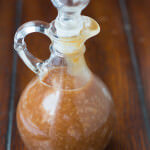 This peanut butter maple syrup is seriously liquid gold. I could blasted drink it! ohsweetbasil.com pancakes, waffles, breakfast