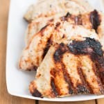 The absolute best grilled pork chops #recipe ever. Had no idea I could love a pork chop this much! ohsweetbasil.com