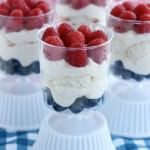 Patriotic Trifles 4th of July dessert