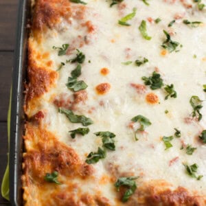 easy lasagna recipe on ohsweetbasil.com