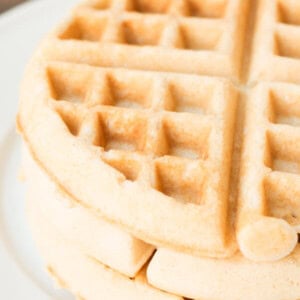 the secret to making your store bought waffle mix taste like homemade ohsweetbasil.com