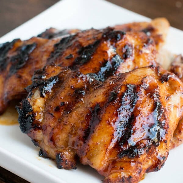Sticky Honey Lime Grilled Chicken [+ Video] Oh Sweet Basil