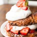 The Bomb.com dessert- grilled croissants with nutella and berries ohsweetbasil.com