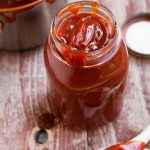 The best, thick bbq sauce recipe ever! If you've never had homemade bbq sauce you're completely missing out and it stores so well in the fridge!
