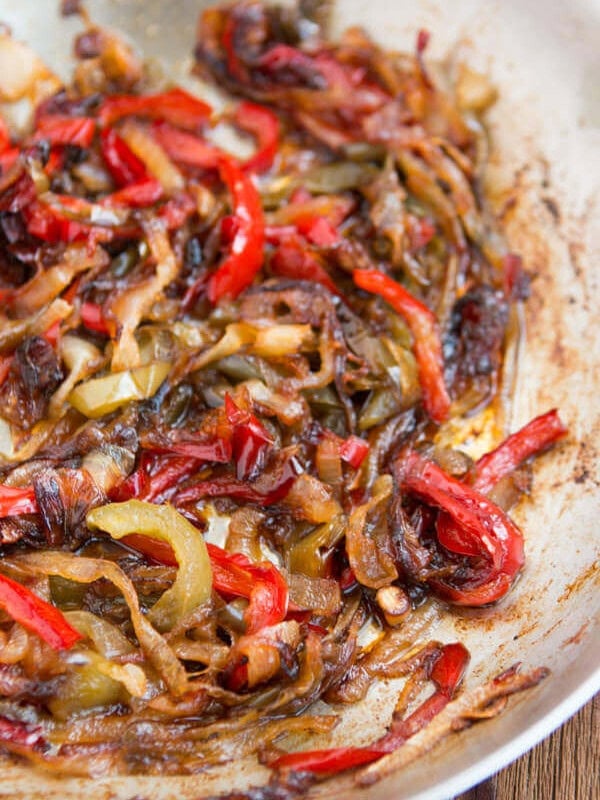 how to caramelize peppers perfectly ohsweetbasil.com