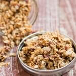 Pecan Quinoa Granola #thinkfisher ohsweetbasil.com