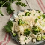 Easy slow cooker chicken alfredo rice casserole ohsweetbasil.com