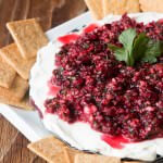 The ultimate holiday appetizer, cranberry cream cheese dip ohsweetbasil.com