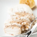 Yummy grilled chicken with an easy lemon cream sauce ohsweetbasil.com