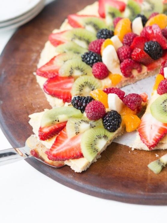Berry Fruit Pizza Pie Oh Sweet Basil