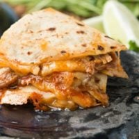 Cafe Rio {Copycat} Sweet Pork Quesadilla