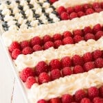 Could this flag cake be better than Ina Garten's? I think it might! ohsweetbasil.com
