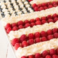 Could this flag cake be better than Ina Garten's? I think it might! ohsweetbasil.com