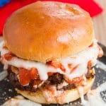 The ultimate Lasagna Burger!! ohsweetbasil.com