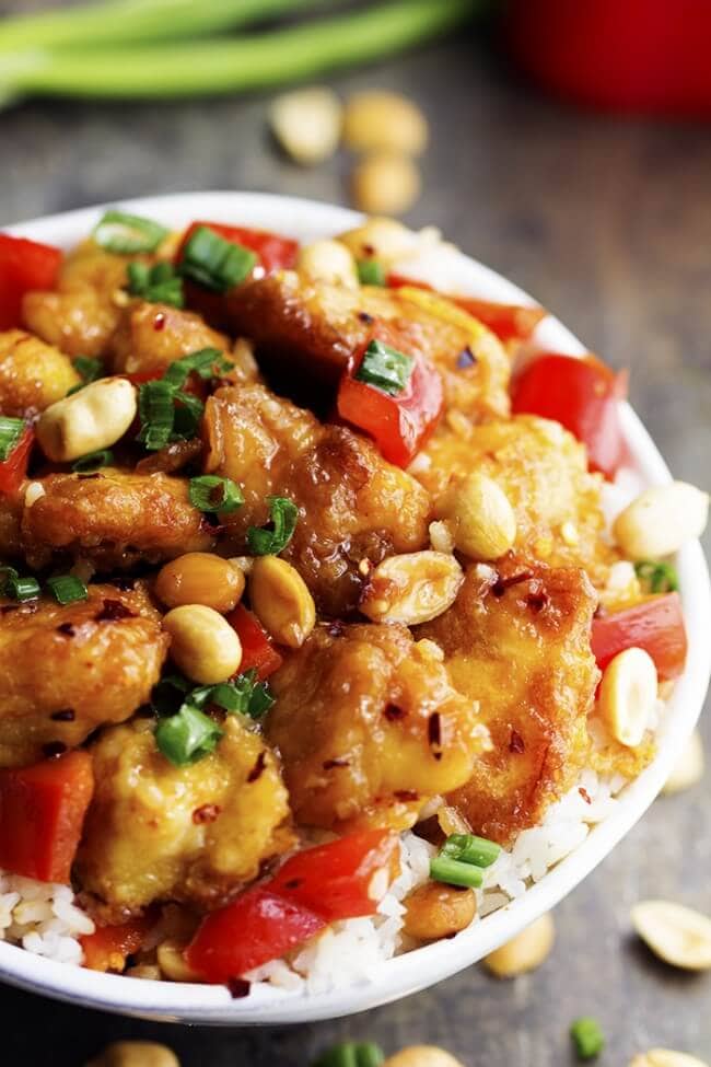 Baked Kung Pao Chicken Image