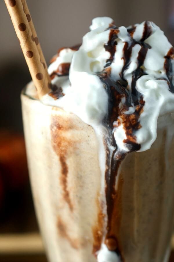 Pumpkin Chocolate Chip Milkshake