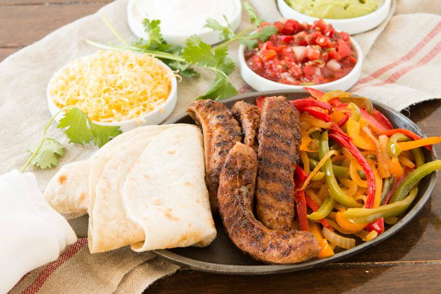 These quick and easy Italian Fajitas are made with flavorful Johnsonville sausages and are so fast to make on a busy week night!