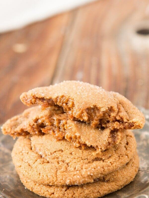 White Chocolate Molasses Cookies Oh Sweet Basil