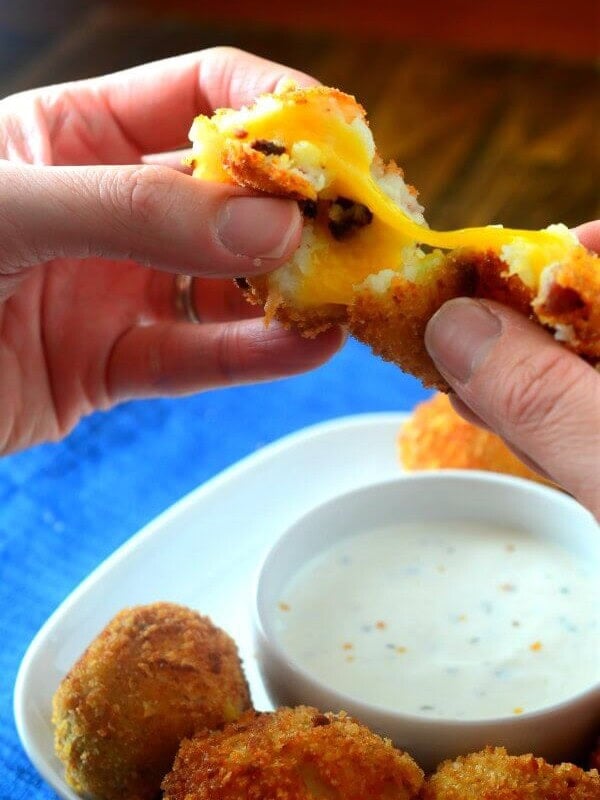 Cheesy Loaded Potato Bombs