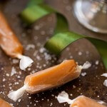 6 Minutes Microwave Salted Caramels ohsweetbasil.com