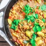 One-Pot Vegetable and Lentil Recipe. A vibrant, flavor-packed vegetable and lentils dinner made Mediterranean-style. Ready in less than one hour!
