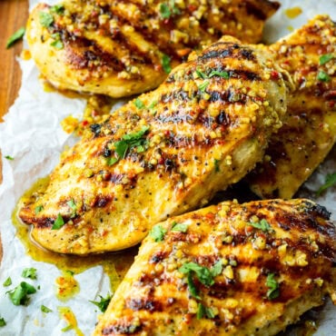 3 Ingredient Easy and BEST Grilled Chicken Marinade [+Video] - Oh Sweet ...