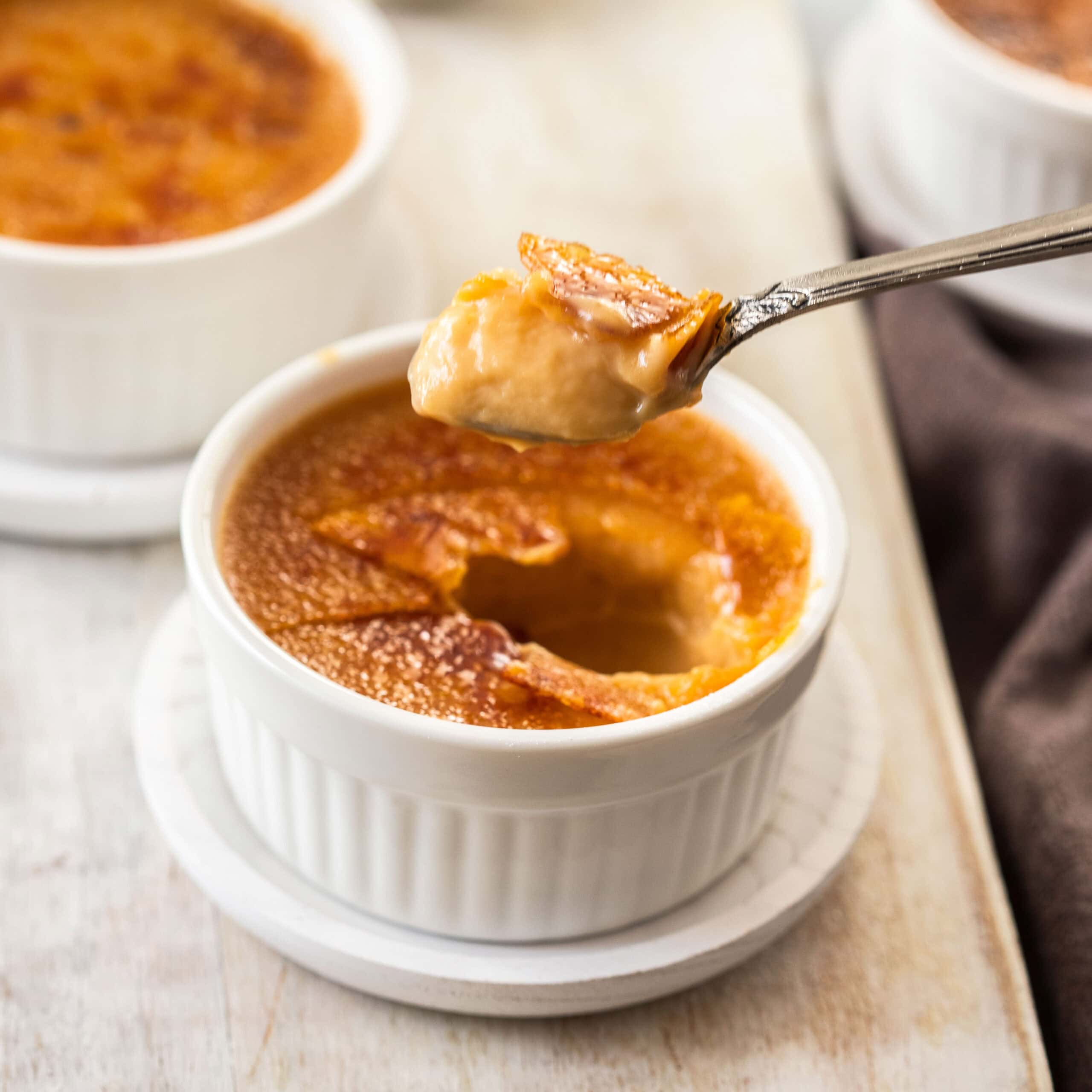 Salted Caramel Creme Brulee