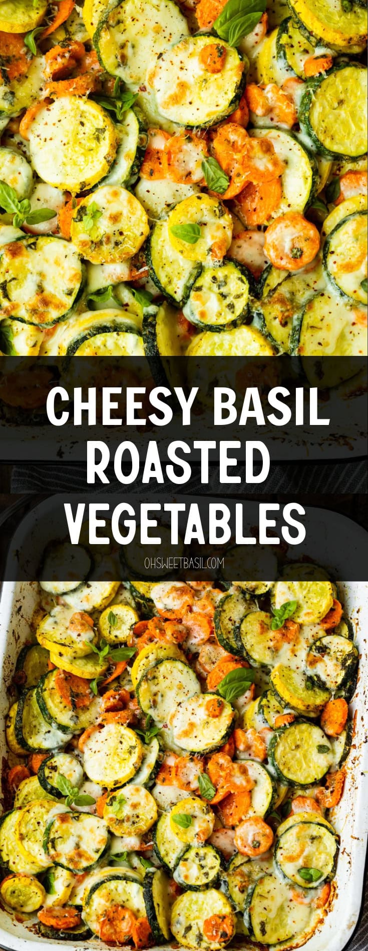 a photo of roasted sliced produce roasted and topped with melted cheese