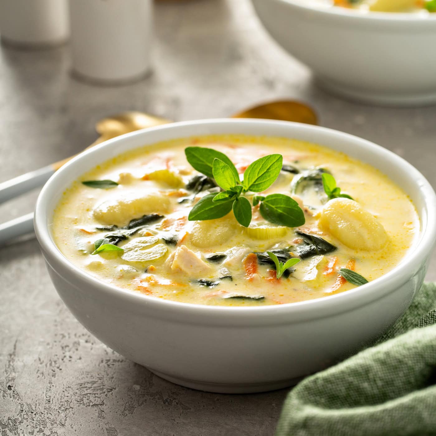 Chicken and Gnocchi Soup