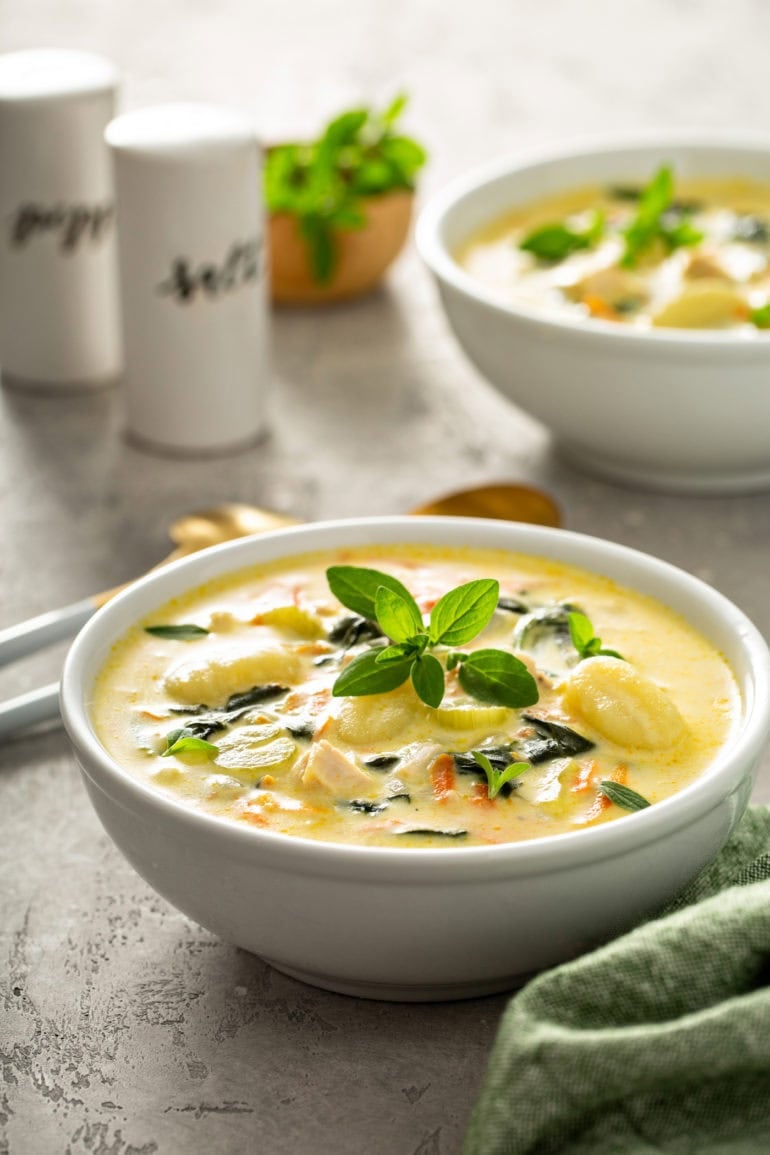 Olive Garden Gnocchi Chicken Soup Oh Sweet Basil