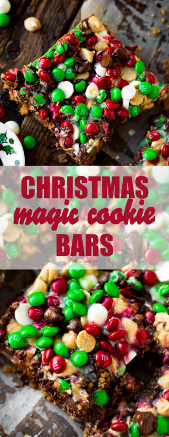 Christmas Magic Cookie Bars