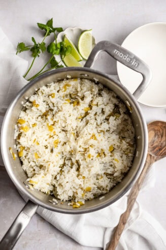 Copycat Café Rio Cilantro Lime Rice [+ Video]