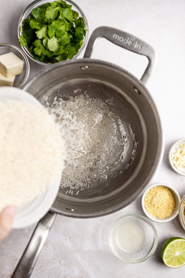 Copycat Café Rio Cilantro Lime Rice [+ Video]