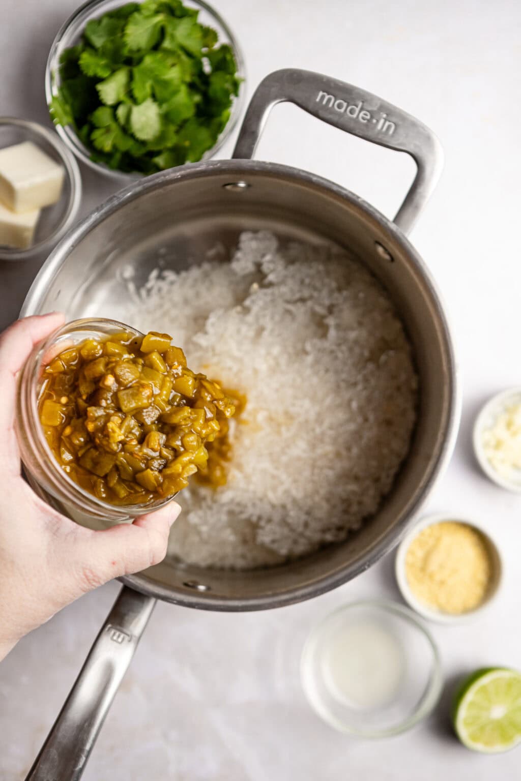 Copycat Café Rio Cilantro Lime Rice [+ Video]