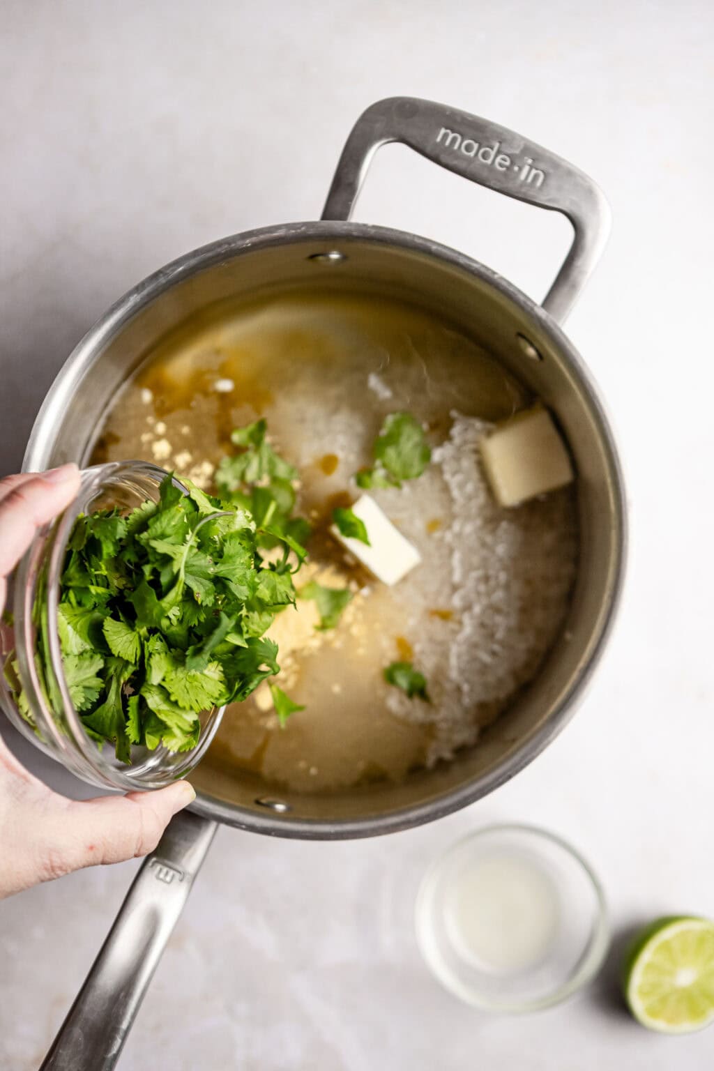 Copycat Café Rio Cilantro Lime Rice [+ Video]