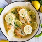 One Pan Creamy Lemon Garlic Chicken
