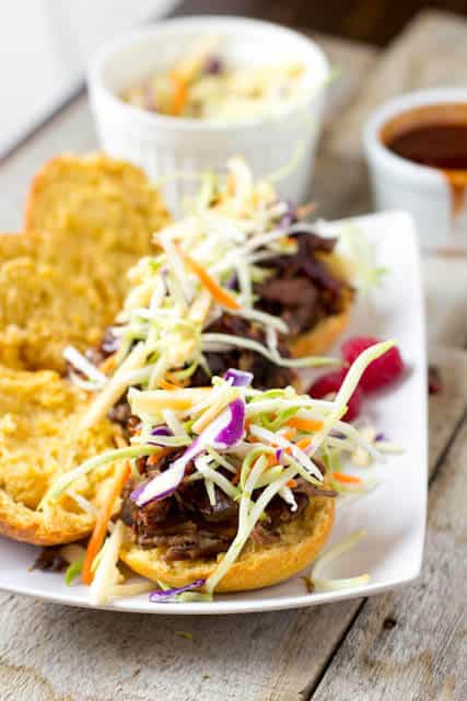 Raspberry BBQ Sliders Image