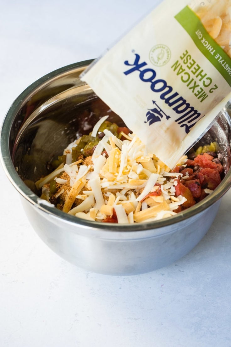 Easy One Skillet Cheesy Black Bean Dip Oh Sweet Basil