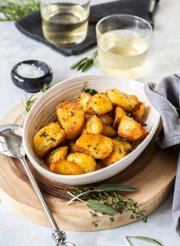 Herb and Garlic Roasted Potatoes