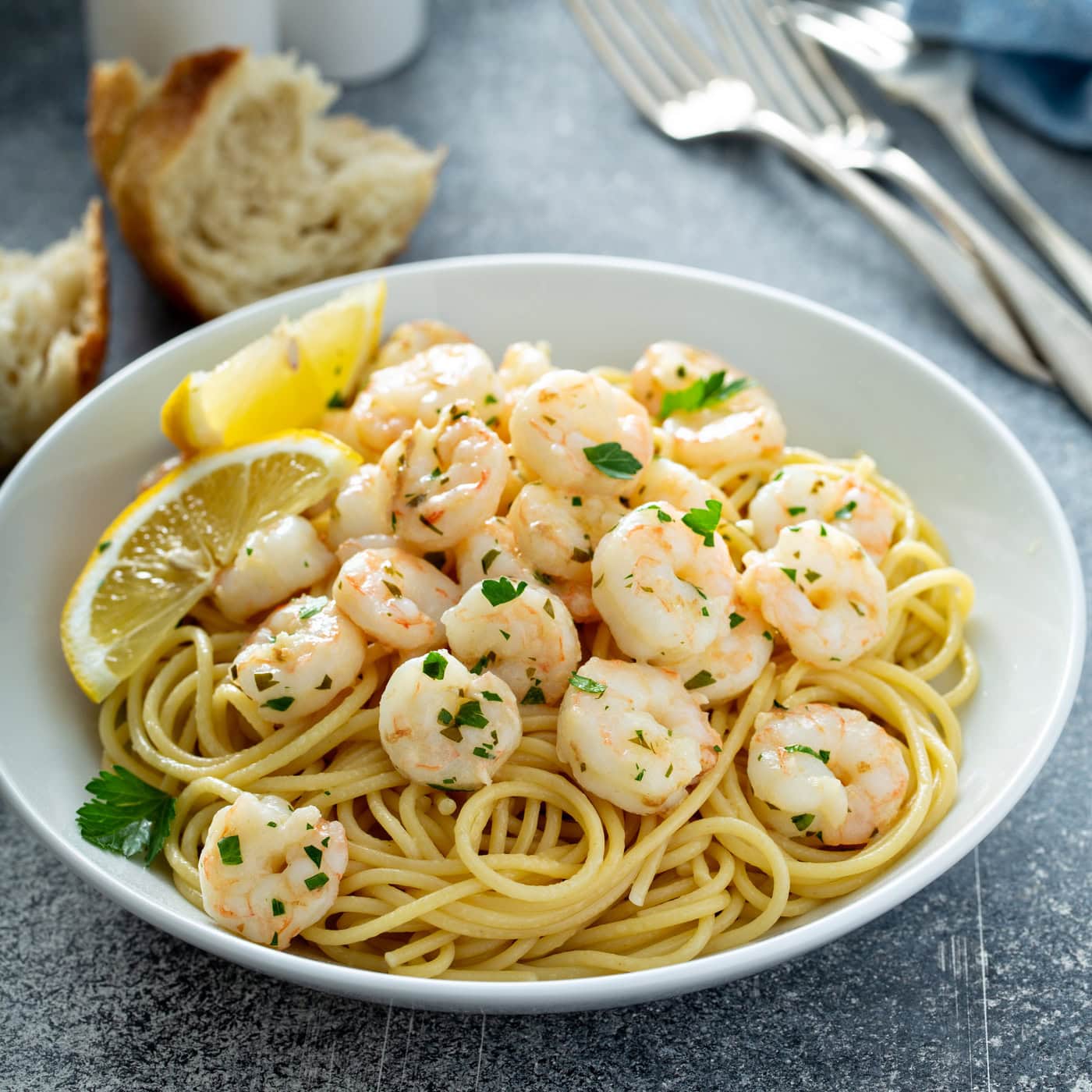 Lemon Garlic Shrimp