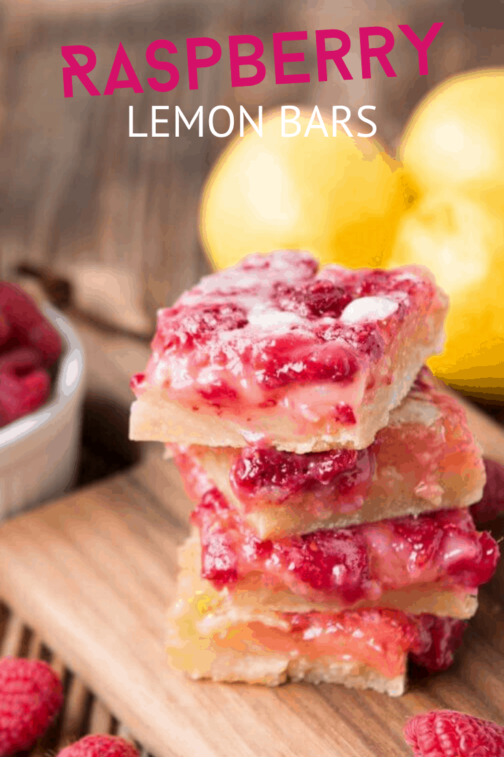 Raspberry Lemon Tart Bars Oh Sweet Basil