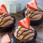These no bake mini chocolate cheesecakes are smooth and creamy with a crunchy Oreo cookie crust. Perfect for Valentine's, or whenever you're looking for an easy chocolate cheesecake recipe.